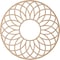 Ekena Millwork Cannes Wood Fretwork Pierced Ceiling Medallion, Alder, 30"OD x 10 1/4"ID x 3/8"T CMWP30X30X0375CNAL - alternate 5
